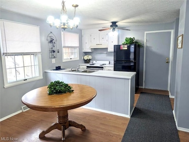 Dining room is open to the kitchen and living room.