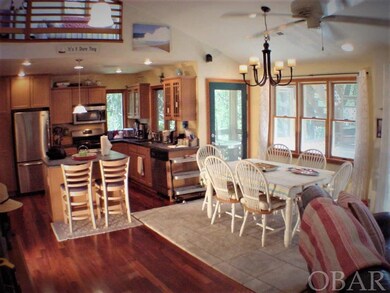 Notice Loft Area above kitchen
