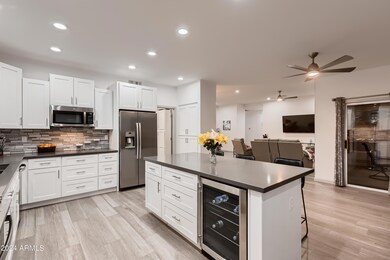 Counter space galore with 6' island