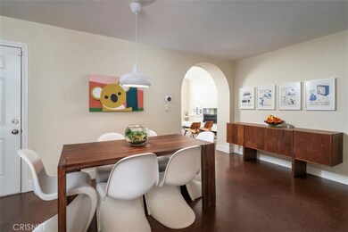 large dining room off the kitchen