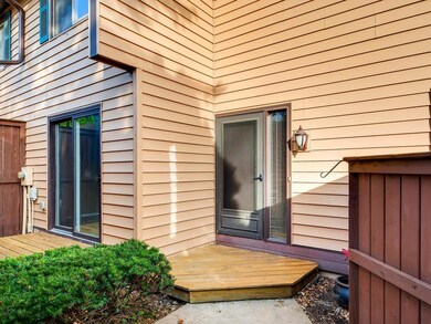 Private entrance with walkout to your deck from th