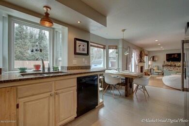 Garden window above sink