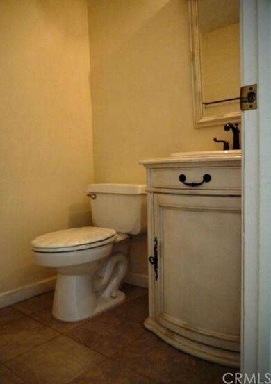 Downstairs powder room with newer vanity and newer