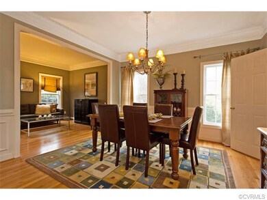 Dining room and living room