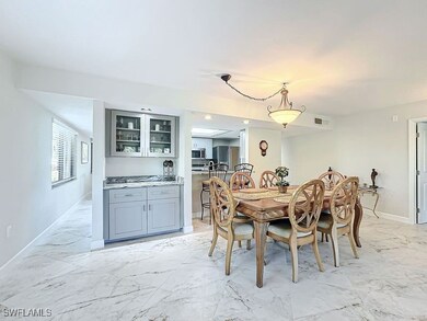 View of dining room