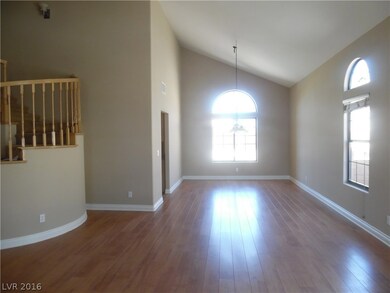 Living room and dining room