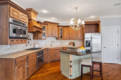 kitchen and bar