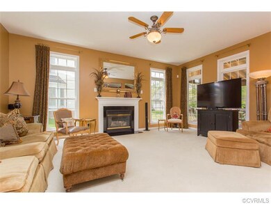 Family Room off of Kitchen with lots of light & Fi