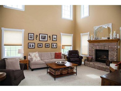 Great Room. Soaring ceiling and well lit room with