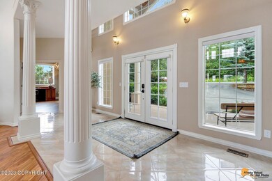 Dramatic foyer