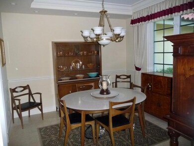 formal dining area