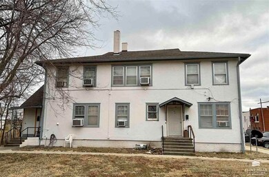 North side. Unit #3 on right (upstairs), #4 on lef