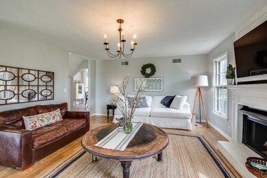 New lighting adorns this special formal yet relaxed home. 