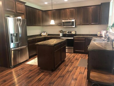 Chef's kitchen with new SS appliances
