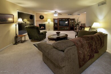 LIVING ROOM WITH FIREPLACE