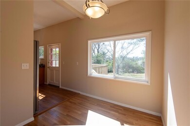 Facing Kitchen and Backyard
