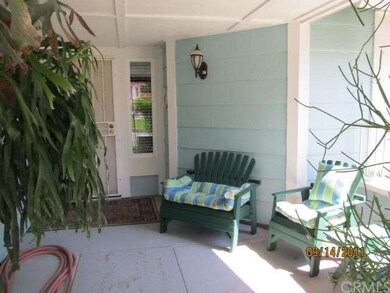 Private front courtyard with entry gate