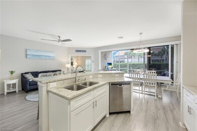 Open concept floor plan that is great for entertai