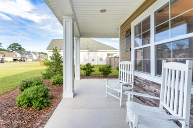 Extended Covered Front Porch