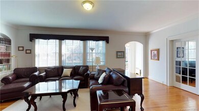 Foyer and formal Living Room with gorgeous hardwoo