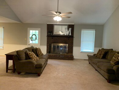 Wood burning Fireplace
