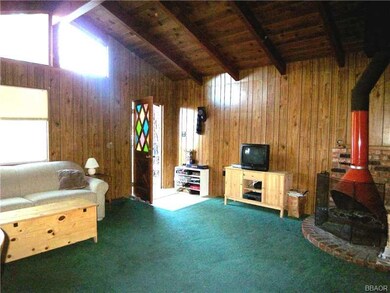 Living Room. Large vault ceiling living room with 