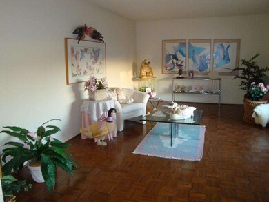 LIVING RM WITH PARQUET FLOORS