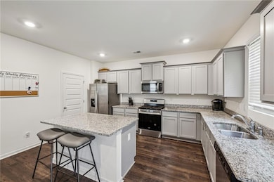 Island is ideal for those cozy meals or prep area.