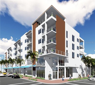 Austin, unit 401, 2 spacious terraces (1 is third down from the top corner and one looks over the pool.