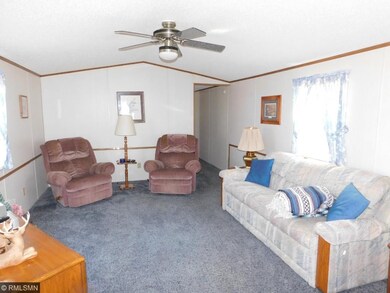 The living room is comfortable and spacious.  Plen