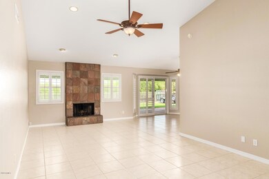Fireplace in Great Room