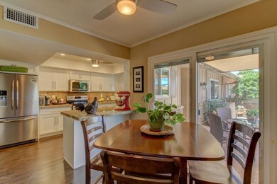 BREAKFAST AREA W/DOOR TO PATIO