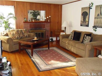 Living Room Warm and cozy with gleaming hardwoods