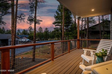 Covered Front Deck w/Lighting