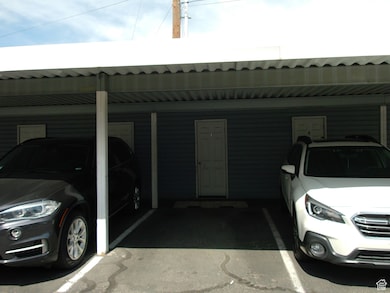 Garage with covered parking