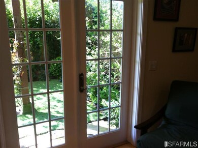 French Door To Private Backyard