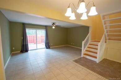 Open concept living and dining rooms