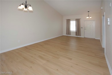 Dining area toward living room