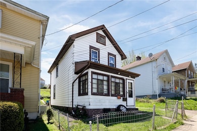 Front porch is fully enclosed.