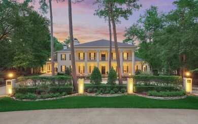 This Greek Revival plantation home, inspired by the Texas Governors Mansion in Austin, embodies a timeless quality that transcends time with stunning architectural features!