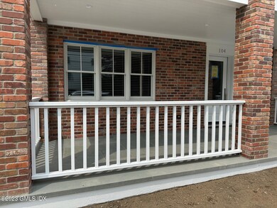 Porch for first floor unit