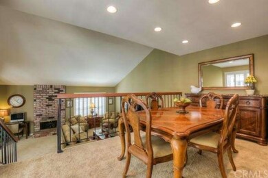 Dinning area fits 8-10 people with recessed light 