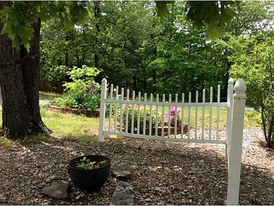 Exterior Front. Part of landscaping in front
