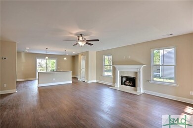 Sample photo of this floor plan built previously.