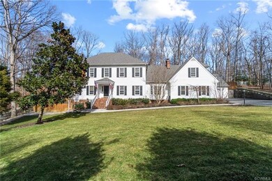 View of 3132 Briarmoor Lane from the cul-de-sac.