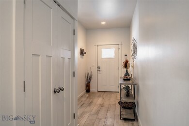 Entry way with double coat closet