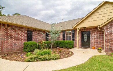 Beautiful landscaping and front sidewalk.
