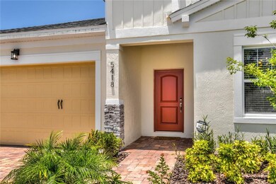 Charming front door entry, this is the Everglades 