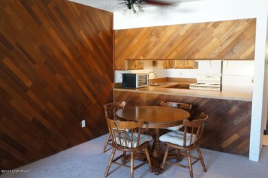 Dining Area With Ceiling Fan
