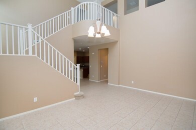 Living Room and Staircase